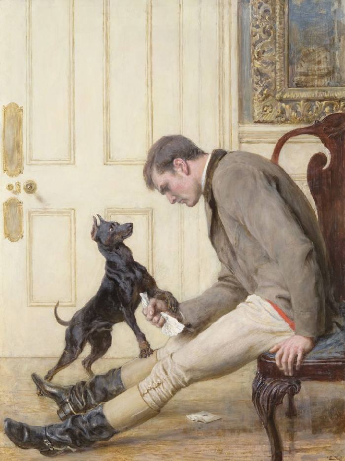 Английская живопись Брайтон Ривьер(Briton Riviere),1840 - 1920.